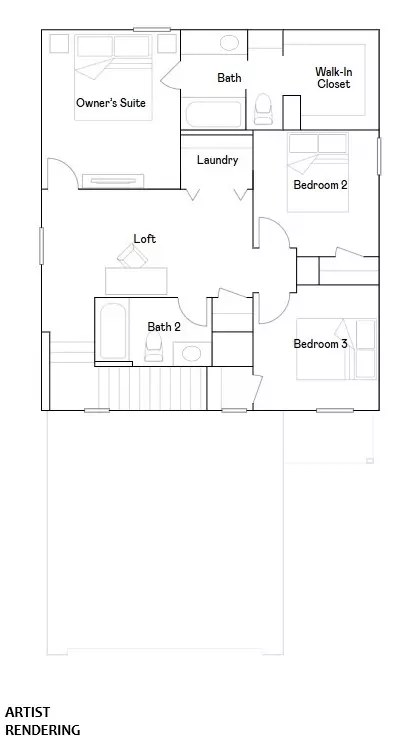 Floorplan - 700 Marsol St, Lowell, AR 72745 photo 2 of 2