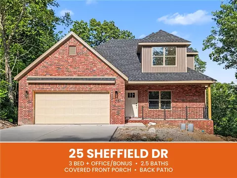25 Sheffield Dr, Bella Vista, AR 72714