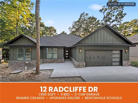 12 Radcliffe Dr, Bella Vista, AR 72714