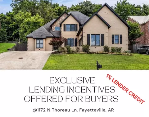 1172 N Thoreau Ln, Fayetteville, AR 72701