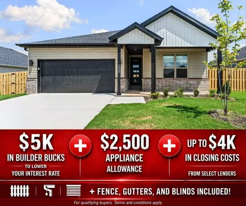 1810 Bugg St, Pea Ridge, AR 72751