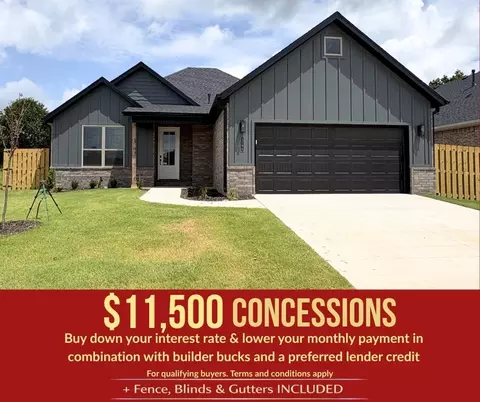 2108 Porter St, Pea Ridge, AR 72751
