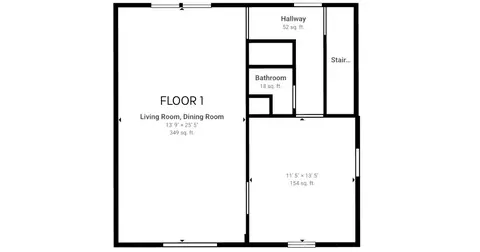 Floorplan - 100 Timberline Rd, Lamar, AR 72846 photo 2 of 3