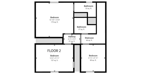 Floorplan - 100 Timberline Rd, Lamar, AR 72846 photo 3 of 3