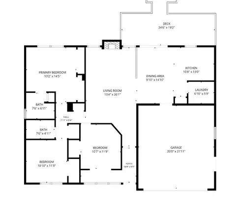 Floorplan - 8 Cloud Dr, Eureka Springs, AR 72632 photo 1 of 1