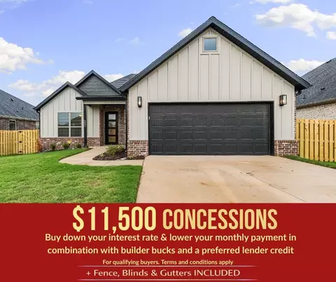 1807 Goldthorp St, Pea Ridge, AR 72751