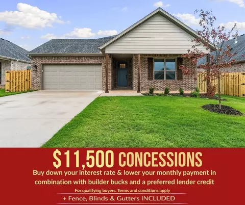 1806 Goldthorp St, Pea Ridge, AR 72751