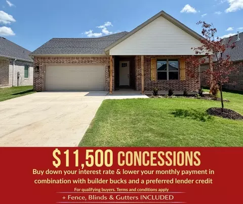 1806 Goldthorp St, Pea Ridge, AR 72751