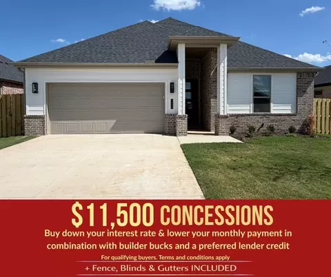 1804 Goldthorp St, Pea Ridge, AR 72751