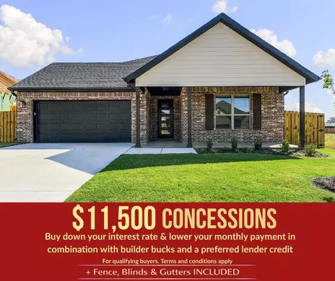 1806 Hagerty St, Pea Ridge, AR 72751