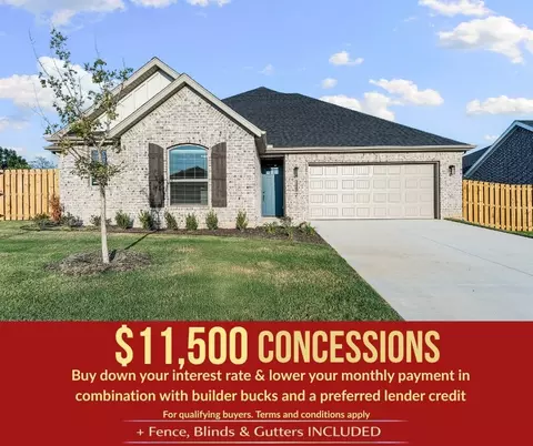 1712 Hagerty St, Pea Ridge, AR 72751