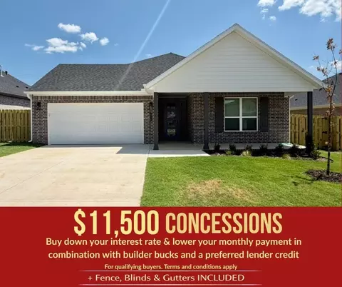 1710 Hagerty St, Pea Ridge, AR 72751