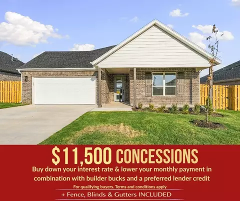 1710 Hagerty St, Pea Ridge, AR 72751