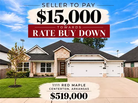 1111 N Red Maple St, Centerton, AR 72719