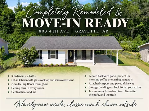 803 4th Ave, Gravette, AR 72736