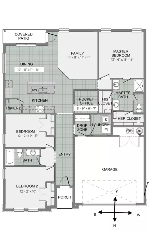 Floorplan - 2071 Periwinkle Pl, Centerton, AR 72719 photo 1 of 1
