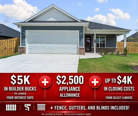 1816 Bugg St, Pea Ridge, AR 72751