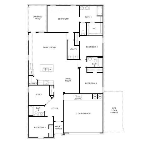Floorplan - 4420 Blossom Ave, Springdale, AR 72764 photo 1 of 1