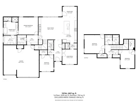 Floorplan - 2710 Nova Ave, Lowell, AR 72745 photo 3 of 3