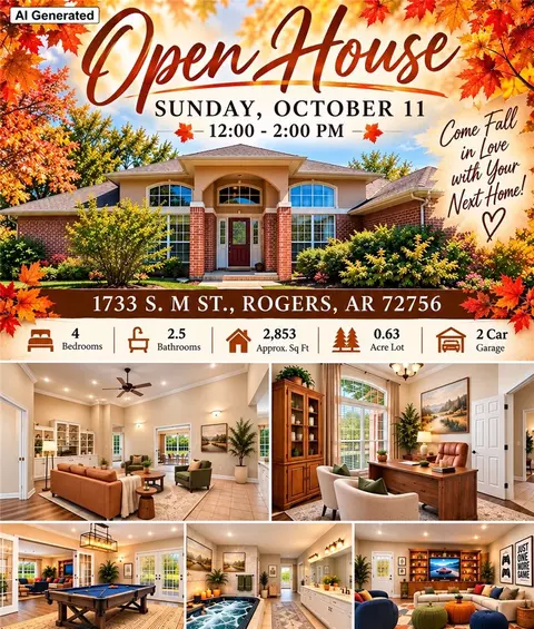 1733 S M St, Rogers, AR 72756