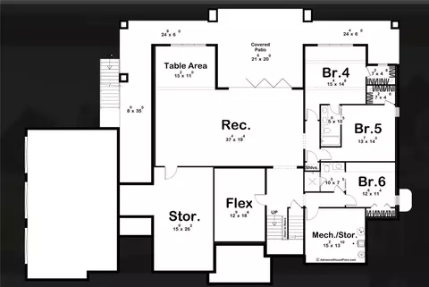 Floorplan - tbd Tract 3 Dam Site Loop, Garfield, AR 72732 photo 1 of 2