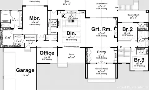 Floorplan - tbd Tract 4 Dam Site Loop, Garfield, AR 72732 photo 1 of 2