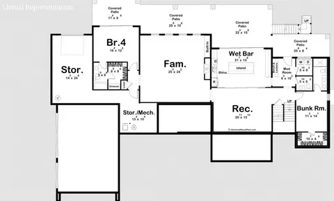 Floorplan - tbd Tract 4 Dam Site Loop, Garfield, AR 72732 photo 2 of 2