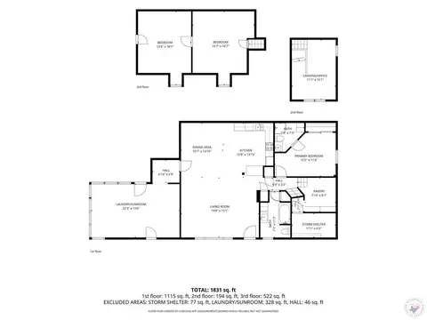 Floorplan - 601 County Road 4271 Simms Tx 75574, Simms, TX 75574 photo 4 of 4