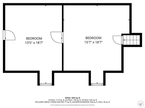 Floorplan - 601 County Road 4271 Simms Tx 75574, Simms, TX 75574 photo 3 of 4