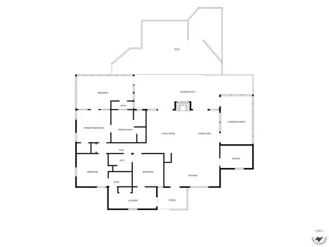 Floorplan - 1060 Vaughn Rd Glenwood Ar 71943, Glenwood, AR 71943 photo 1 of 1