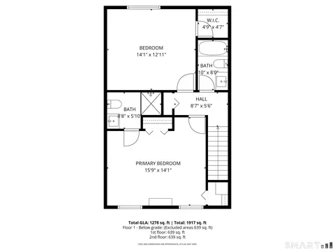 Floorplan - 40 Orangewood W #40, Derby, CT 06418 photo 2 of 3
