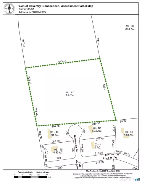 Merrow Road, Coventry, CT 06238