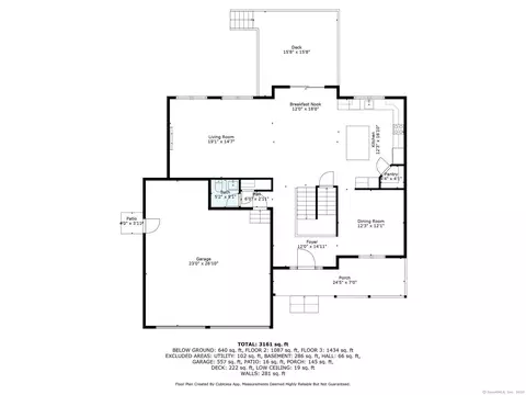 Floorplan - 6 Vinnie Dr, Wethersfield, CT 06109 photo 2 of 3
