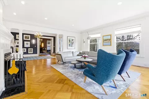 Living - 144 Edgehill Rd, Hamden, CT 06517 photo 3 of 5