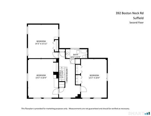Floorplan - 392 Boston Neck Rd, Suffield, CT 06078 photo 2 of 2