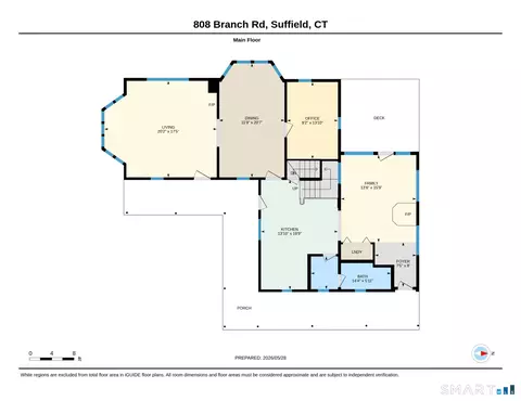 Floorplan - 808 Branch Rd, Suffield, CT 06078 photo 1 of 2