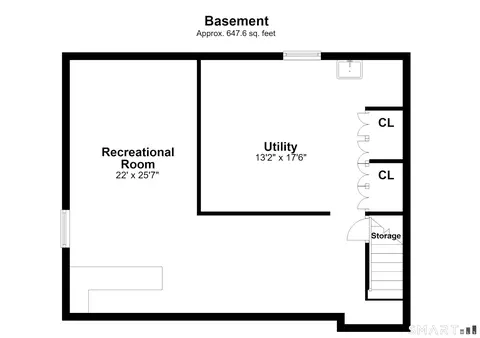 Floorplan - 55 Valley Rd, Hamden, CT 06514 photo 2 of 3