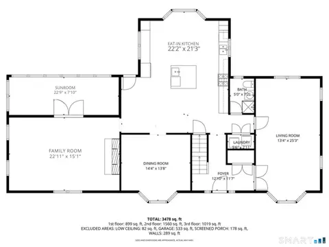 Floorplan - 78 Benedict Rd, Monroe, CT 06468 photo 1 of 3