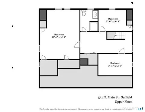 Floorplan - 551 N Main St, Suffield, CT 06078 photo 2 of 2