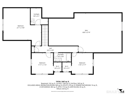 Floorplan - 2 Pickett Rd, Roxbury, CT 06783 photo 2 of 3