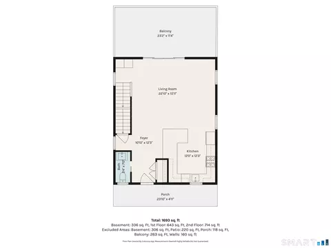 Floorplan - 145 Lakeview Ter, Sandy Hook, CT 06482 photo 1 of 3