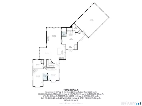 Floorplan - 74 Black Rock Tpke, Redding, CT 06896 photo 1 of 3
