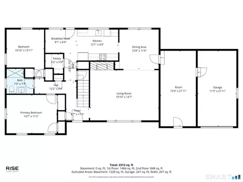 Floorplan - 331 Colonel Ledyard Hwy, Ledyard, CT 06339 photo 1 of 3