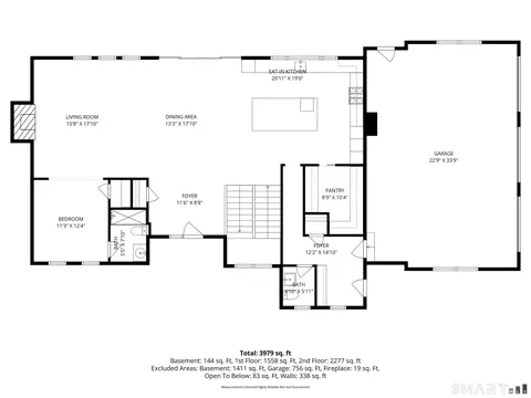 Floorplan - 8 Holly Ln, Sandy Hook, CT 06482 photo 1 of 3