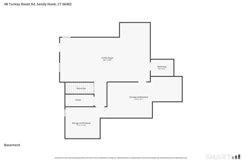 Floorplan - 4 Turkey Roost Rd # B, Sandy Hook, CT 06482 photo 3 of 3