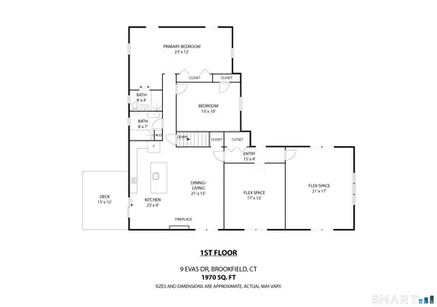 Floorplan - 9 Evas Dr, Brookfield, CT 06804 photo 1 of 2
