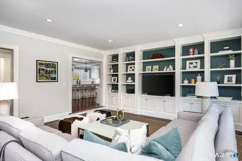 Living - 15 Beach Dr, Darien, CT 06820 photo 5 of 6