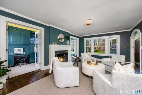 Living - 15 Beach Dr, Darien, CT 06820 photo 2 of 6