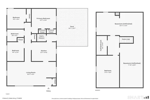 Floorplan - 9 Stone Ct, Gales Ferry, CT 06335 photo 1 of 1