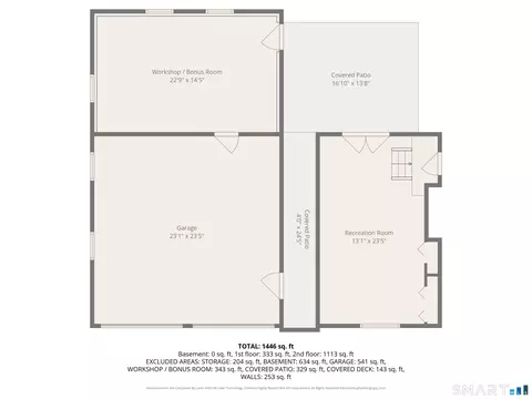 Floorplan - 13 Litchfield Ave, Killingly, CT 06263 photo 3 of 3